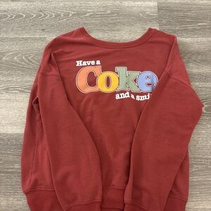 Coca-Cola Multicolor Graphic Sweatshirt